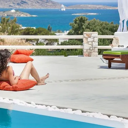 ヴィラ Luxury 1 Bedroom Divine Sea Wonderful Sea Views Great For Young Couples Naousa *